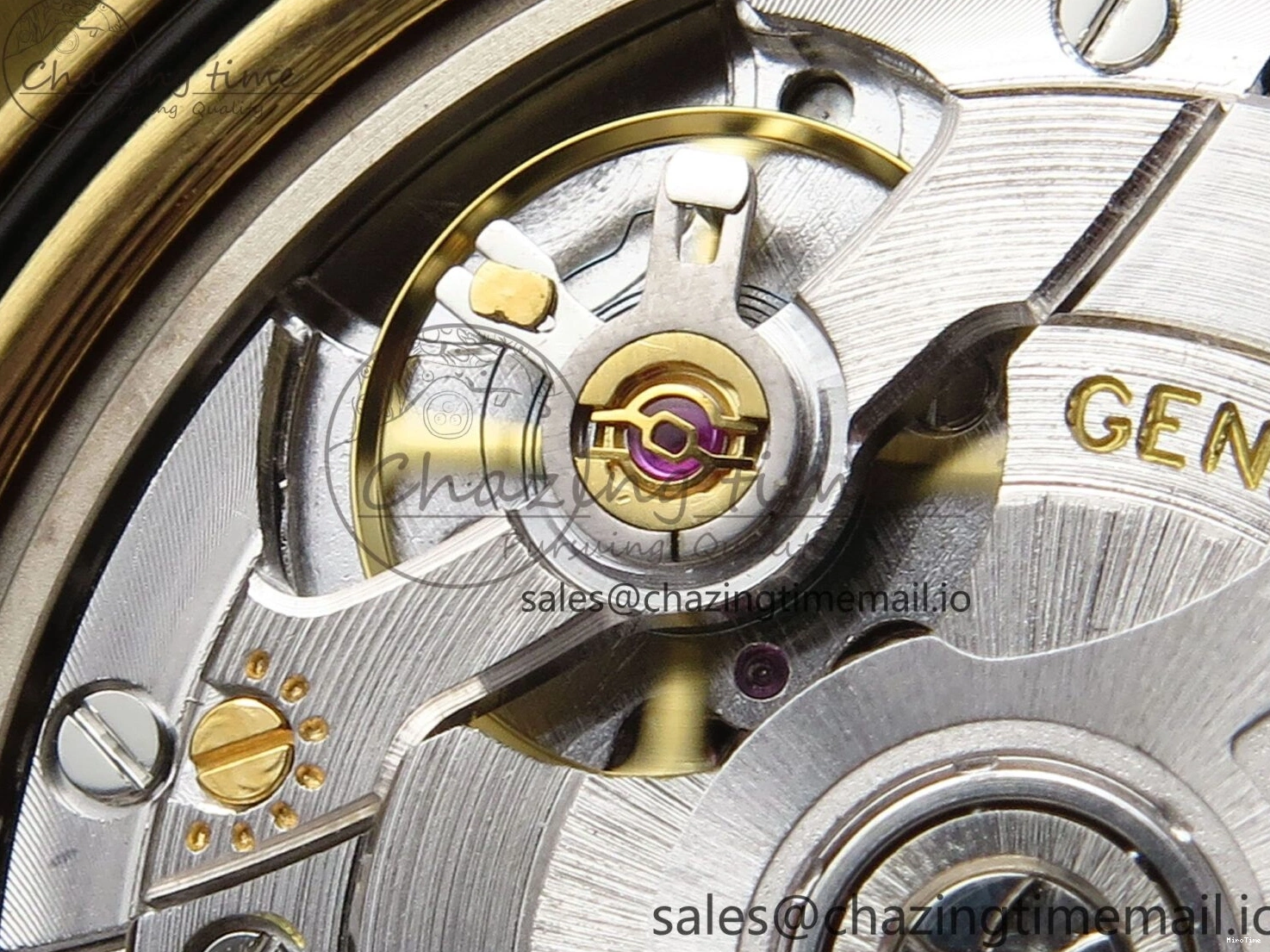 MiroTime 0320 Packable Day Date 40 YG 228238 THBF 1:1 Best Edition Black Crystal Dial on President Bracelet VR3255 V3 (Gain Weight) 378